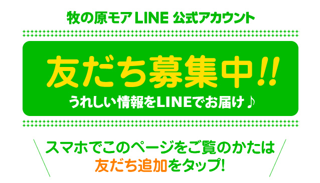 LINE公式アカウント友だち募集中！1